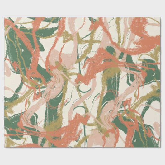 Farblich Abstrakte Papiertücher Geschenkpapier (Flach)