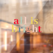 Farblich alles ist ein schöner Urlaub Fensteraufkleber (Blatt 2)