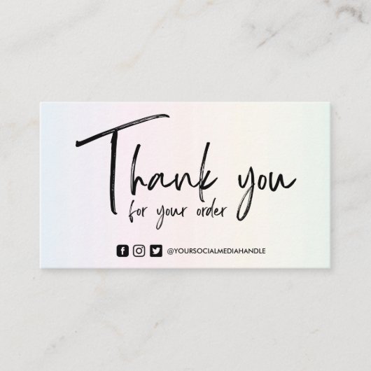 Farblich angepasste Farbeingabe für kalligraphisch Visitenkarte (Vorderseite)