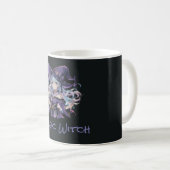 Farblich/Anime/Hexe/Halloween Kaffeetasse (VorderseiteRechts)