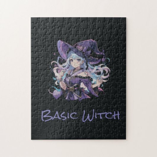 Farblich/Anime/Hexe/Halloween Puzzle (Vertikal)