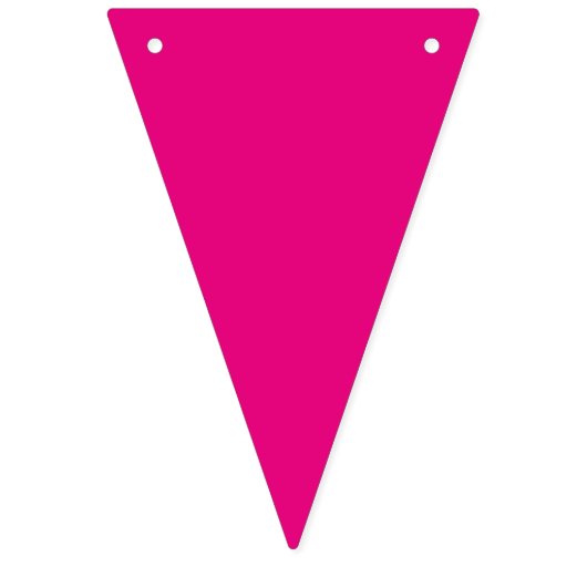 Farblich anpassbare Bannerflags für Party Wimpelkette (Zweite Fahne)