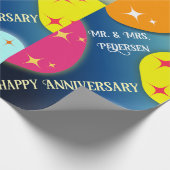 Farblich anpassbares Abstraktes Schleifpapier Geschenkpapier (Ecke)