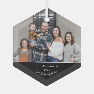 Farblich bearbeitbares Foto für einen süßen Zweig Ornament Aus Glas