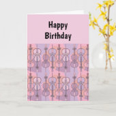 Farblich Cellos Birthday Karte (Gelbe Blume)