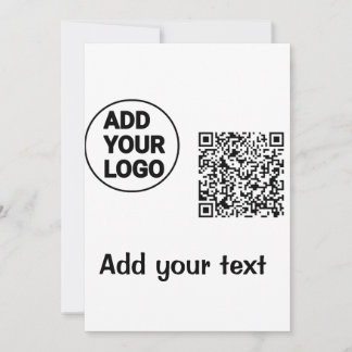 Farblich einfach hinzufügen Ihren Logo-Namen Text Einladung