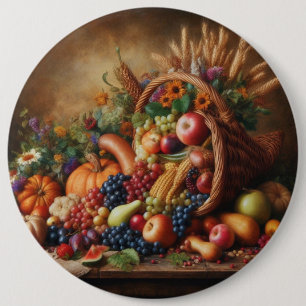 Farblich/Erntedank/Cornucopie/Fall Button
