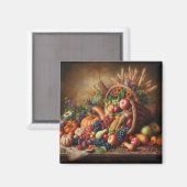 Farblich/Erntedank/Cornucopie/Fall Magnet (Vorderseite/Rückseite)