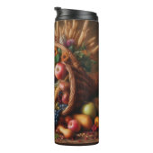 Farblich/Erntedank/Cornucopie/Fall Thermosbecher (Nach rechts gedreht)