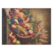 Farblich/Erntedank/Cornucopie/Fall Tischdecke (Vorderseite (Horizontal))