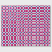 Farblich, geometrisch, cool, modern, trendig geschenkpapier (Flach)