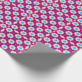Farblich, geometrisch, cool, modern, trendig geschenkpapier (Ecke)