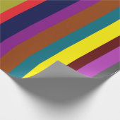 Farblich gestreift geschenkpapier (Ecke)