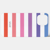 Farblich gestreiftes iPhone/iPad-Gehäuse Case-Mate iPhone Hülle (Rückseite (Horizontal))