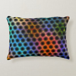 Farblich getragen mit schwarzen Polka-Punkten, gel Dekokissen