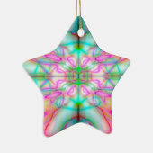 Farblich gezeichnet Muster Keramik Ornament (Rechts)