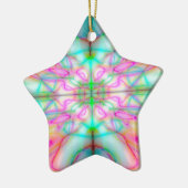 Farblich gezeichnet Muster Keramik Ornament (Links)