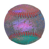 Farblich glatter, geschliffener Schimmer, alter Fl Baseball (Rückseite)