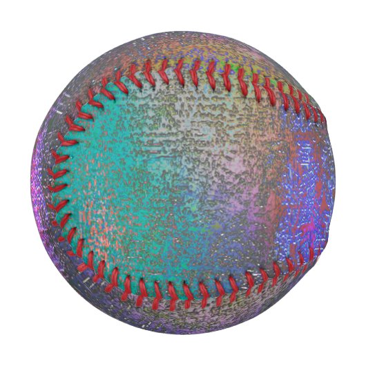 Farblich glatter, geschliffener Schimmer, alter Fl Baseball (Vorderseite Links)