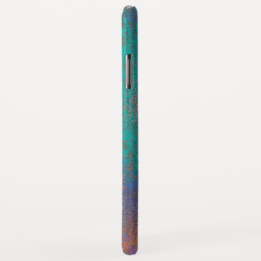 Farblich glatter Schuh, alte Flecken Case-Mate iPhone Hülle (Hinten/Rechts)