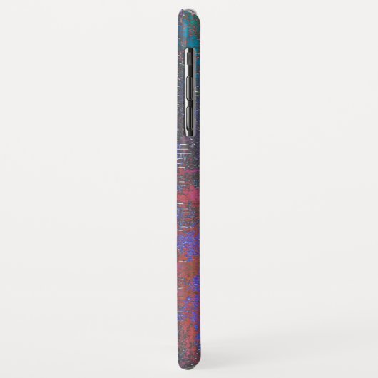 Farblich glatter Schuh, alte Flecken Case-Mate iPhone Hülle (Hinten/Links)