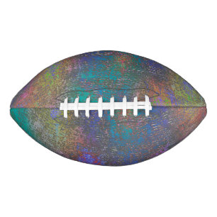 Farblich glatter Schuh, alte Flecken Football