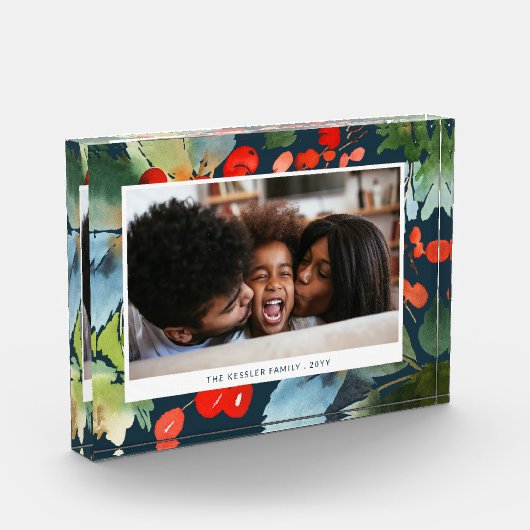 farblich | Horizontale Marine | Feiertage Fotoblock (Links)