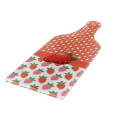 Farblich Juicy Strawberry Paddle Schneidebrett (Ecke)