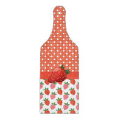 Farblich Juicy Strawberry Paddle Schneidebrett (Vorderseite)