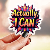 Farblich kann ich aufkleber