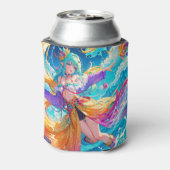 Farblich/lebhaft/Cartoon Dosenkühler (Kanne Rückseite)