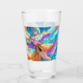 Farblich/lebhaft/Cartoon Glas (Rückseite)