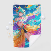 Farblich/lebhaft/Cartoon Golfhandtuch (Insitu)