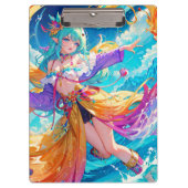 Farblich/lebhaft/Cartoon Klemmbrett (Vorderseite)