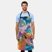 Farblich/lebhaft/Cartoon Schürze (Getragen)