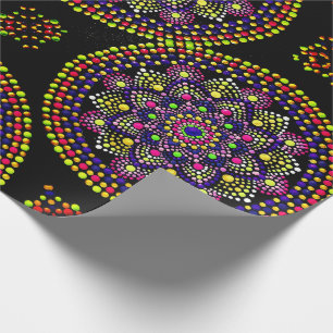 Farblich Mandala - Wrapping Paper Geschenkpapier