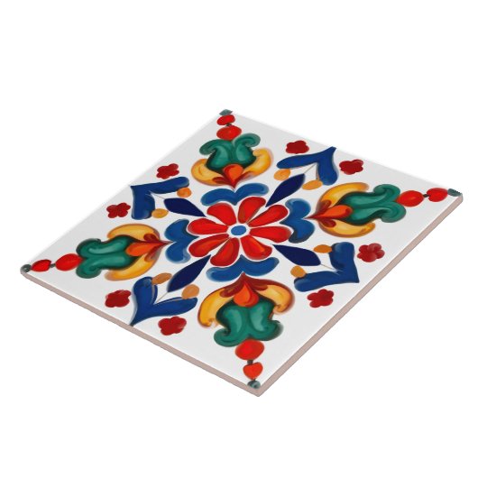 Farblich, mediterran, mosaik, fliese (Seite)