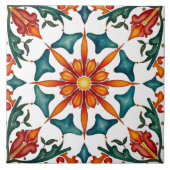 Farblich, mediterran, mosaik, fliese (Vorderseite)