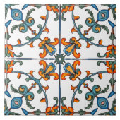 Farblich, mediterran, mosaik, fliese (Vorderseite)