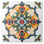 Farblich, mediterran, mosaik, fliese (Vorderseite)