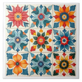 Farblich, mediterran, mosaik, fliese (Vorderseite)