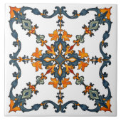 Farblich, mediterran, mosaik, marokkanisch, fliese (Vorderseite)