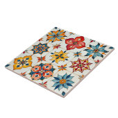 Farblich, mediterran, mosaik, rot, orange, blau, fliese (Seite)