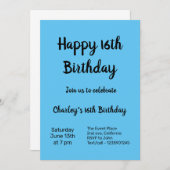 Farblich minimaler Zusatz des Bildnamens Einladung (Vorne/Hinten)