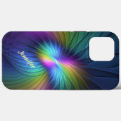 Farblich mit dem Abstrakten, modernen Namen des Fr Case-Mate iPhone Hülle (Rückseite (Horizontal))