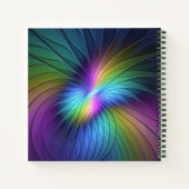 Farblich mit dem Abstrakten, modernen Namen des Fr Notizblock (Rückseite)