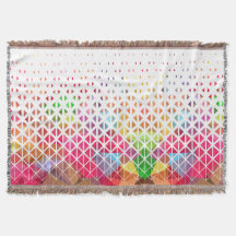 Farblich mit geometrischem Muster