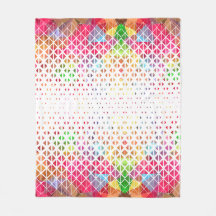 Farblich mit geometrischem Muster