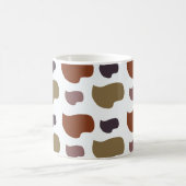 Farblich modern Abstrakt Kaffeetasse (Mittel)