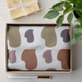 Farblich modern Abstrakt Seidenpapier (Geschenk)